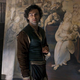 Aidan Turner as Leonardo da Vinci in Leonardo